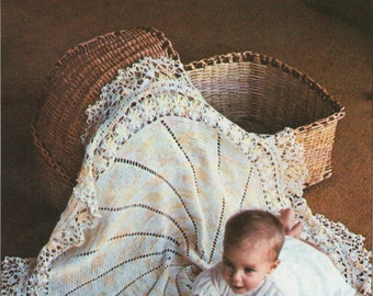 Vintage Crochet Baby Blanket Pattern