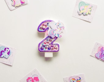 My little pony birthday candle / my little pony birthday / my little pony cake topper / my little pony party / birthday candles