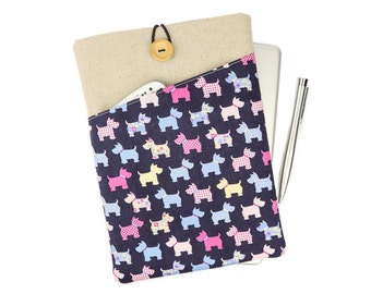 Cute dog Kindle case, Kindle paperwhite case, Kindle sleeve, Nook, Kindle Voyage case, Kindle Fire case, Kobo Aura case, Dog Kobo cover