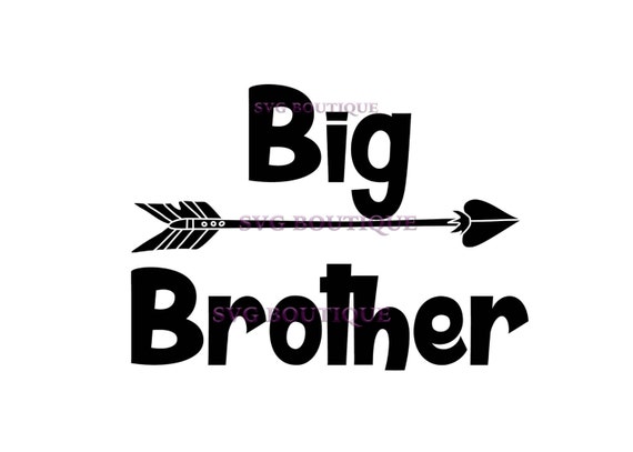 Download Big Brother SVG Brother SVG Arrow Little Boy Vector