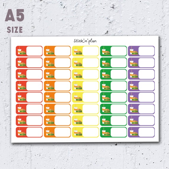 Lunch Stickers Luch Date. Brunch Stickers by