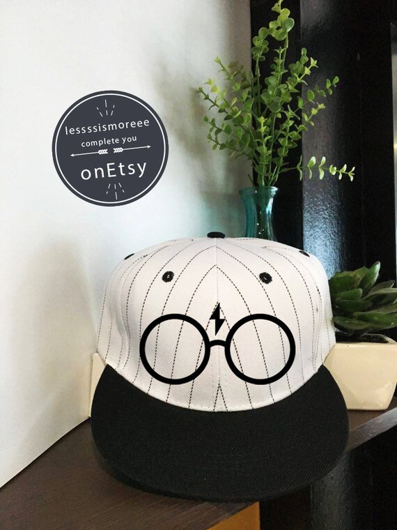 Items similar to SALE !! Harry Potter Glasses Hat Harry Potter Snapback