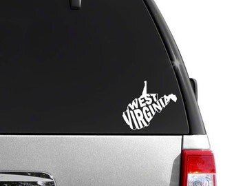 West virginia decals | Etsy