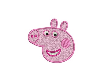 PEPPA PIG - machine embroidery design - Instant Download
