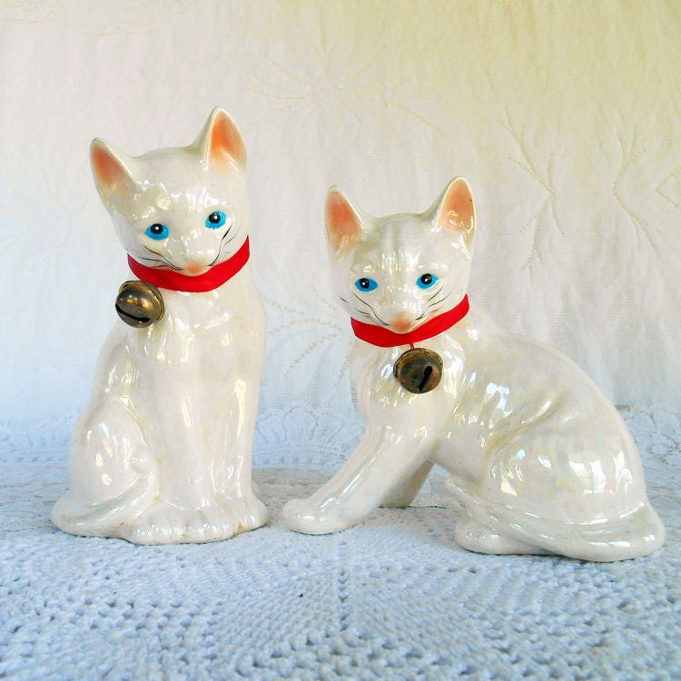 small porcelain cat