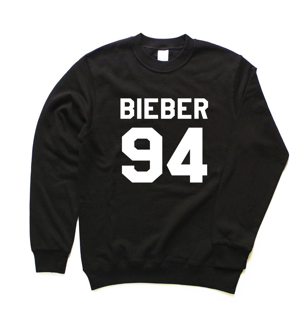 Justin Bieber Sweatshirt Bieber 94 Sweatshirt Justin by Apeos
