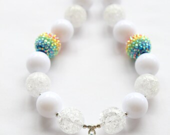 Princess Crown Bubblegum Necklace