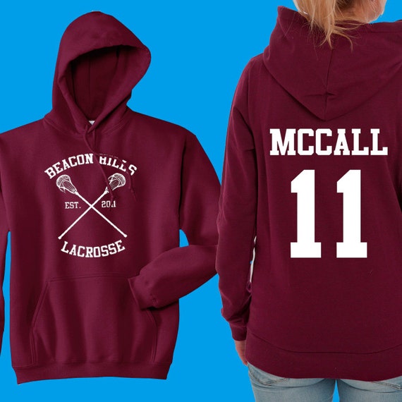 Teen Wolf Hoodie Beacon Hills Lacrosse Hoodie McCall 11