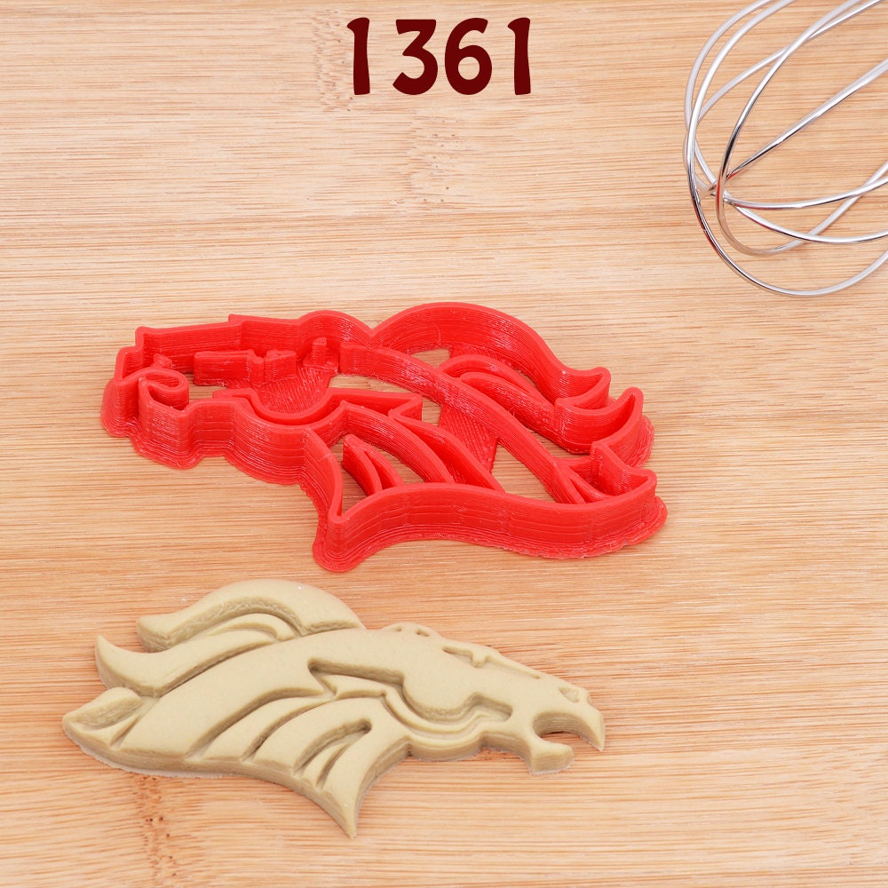 Denver Broncos Cookie Cutter denver broncos by kaykayline on Etsy