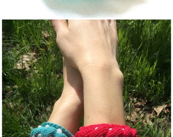 Womens gift for her Turquoise bracelet cotton bracelet hand knit bracelet freshwater pearls bracelet river pearl jewelry crochet jewelry