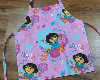 Small Childrens Apron, Girls Apron