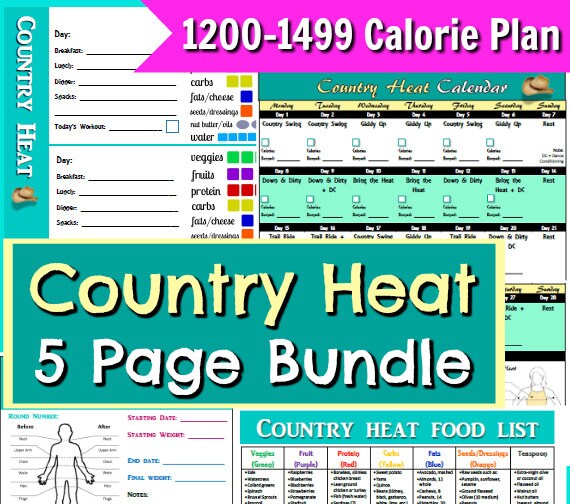 country heat deluxe calendar pdf