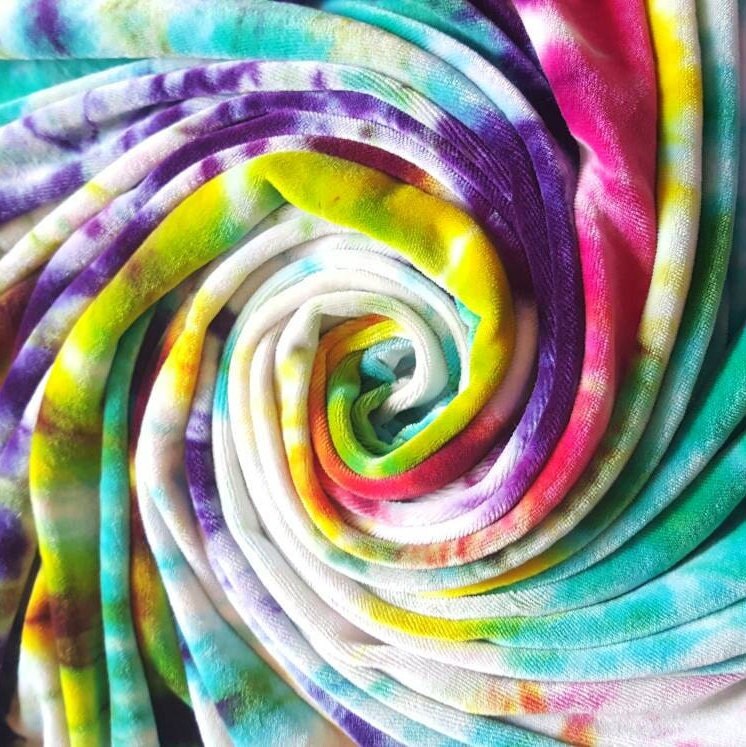 Dyed Bamboo Velour Fabric Organic Bamboo by AuroraDesignFabrics