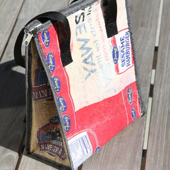 recycled insulated lunch bag