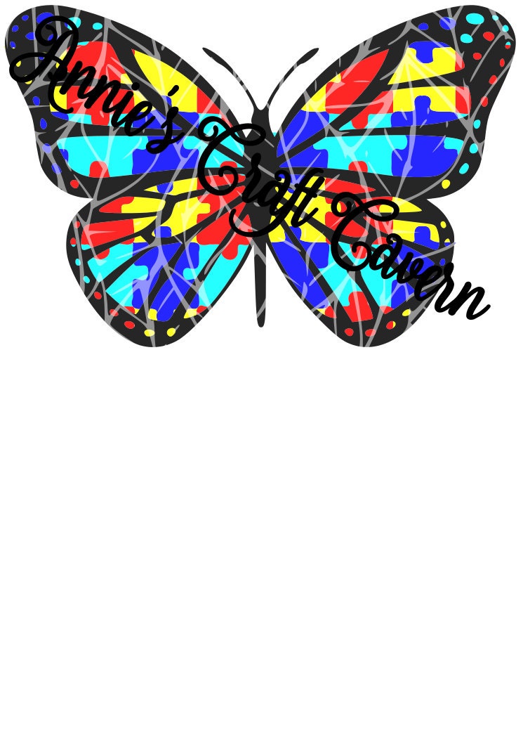 Free Free Autism Butterfly Svg 603 SVG PNG EPS DXF File