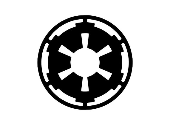 Imperial insignia from 'Star Wars' Vinyl Sticker