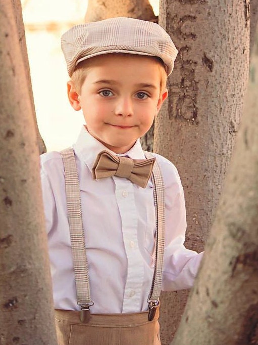 boys bow tie drivers hat suspender set size 3 by kbpdesigns boys bow tie drivers hat suspender set size 3 by kbpdesigns