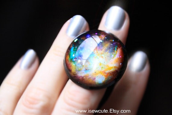 Orion Nebula Galaxy Ring Out Of This World Fashion Statement