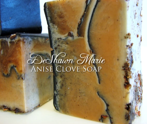 SALE SOAP- Anise Clove Soap - Vegan Soap - Spice Soap- Soap Gift - Soap for men - Father's Day Gift - Christmas Gift - Birthday Gift