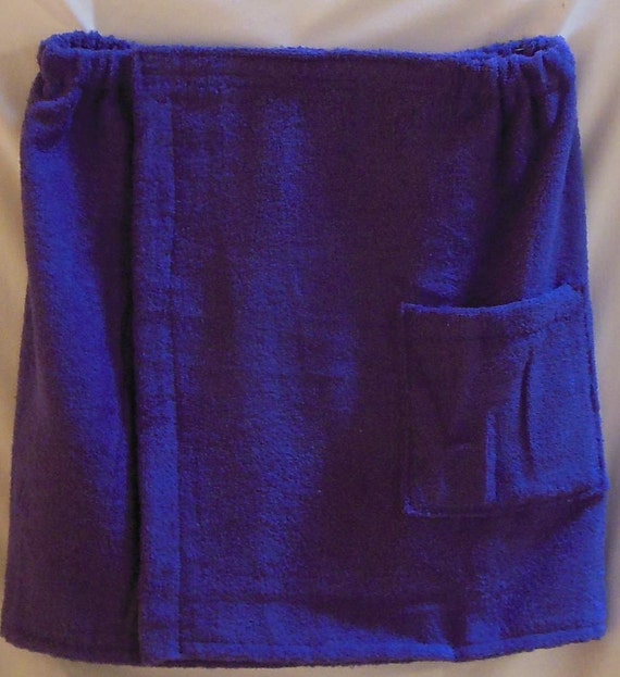Mens Bath Spa Wrap 100 Cotton Terry Custom Order Size and