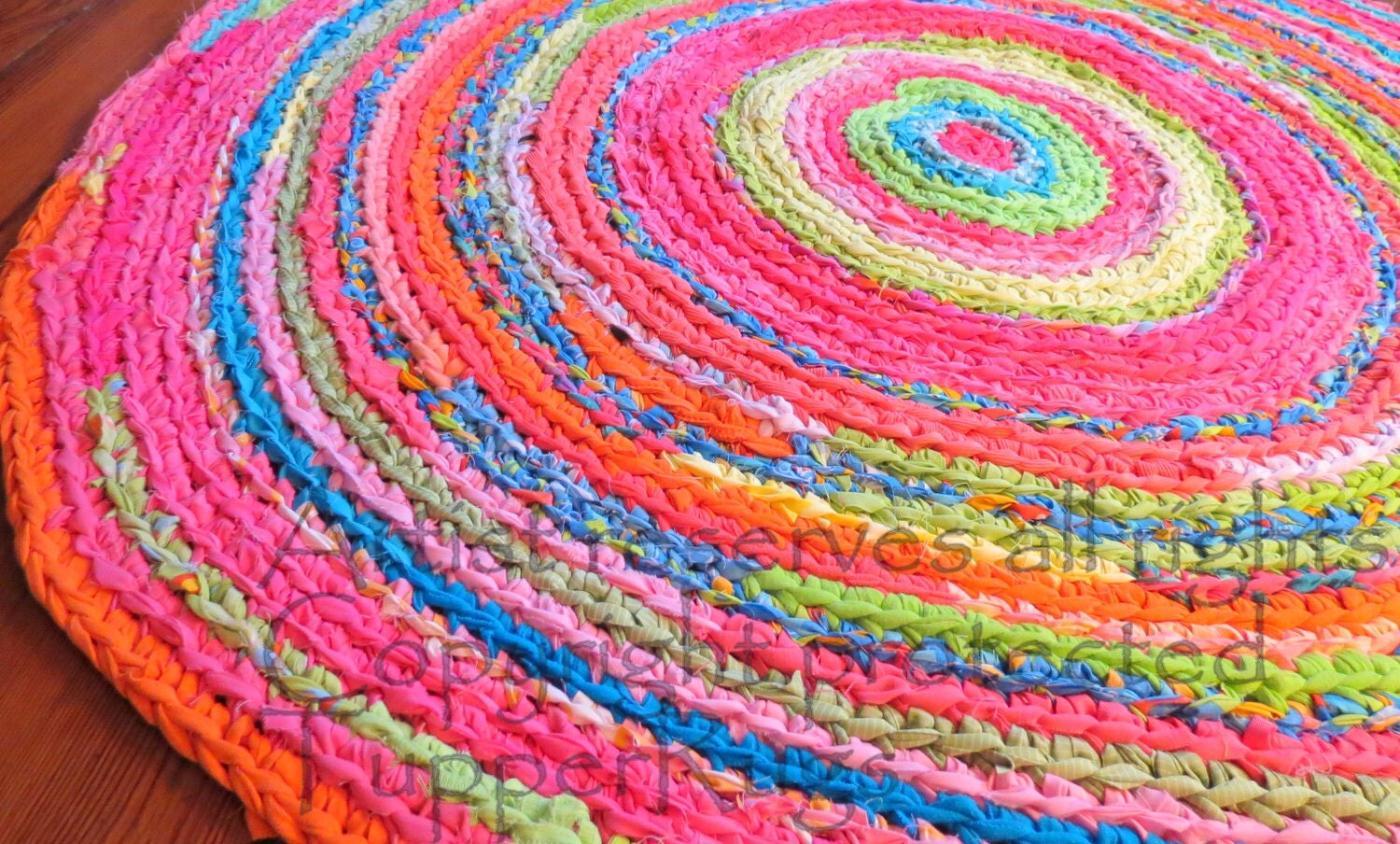 Crochet rug/rug/area rugs/round rag/handmade crochet