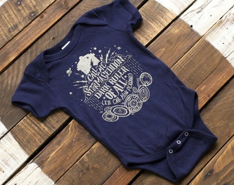 Doctor Who Baby Bodysuit & Toddler Shirt // Call Me Stormageddon // Gender neutral one piece for little Whovians // TARDIS // Gallifreyan