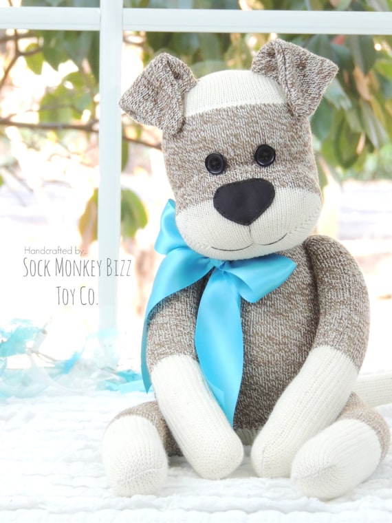 The Original Sock Puppy Dog Sock Monkey Doll Gifts for