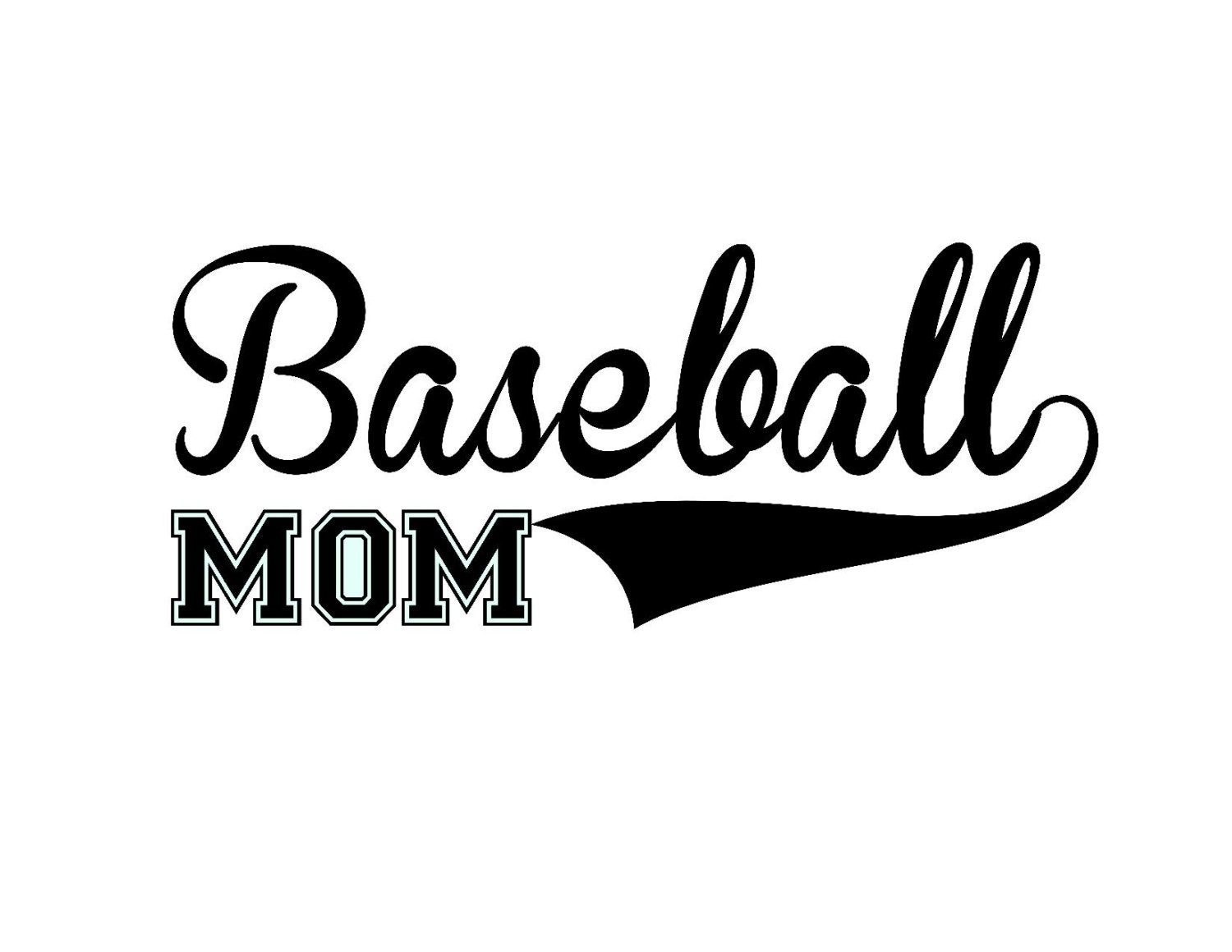 Download Baseball Mom Iron On Vinyl or Vinyl Car Decal from ...
