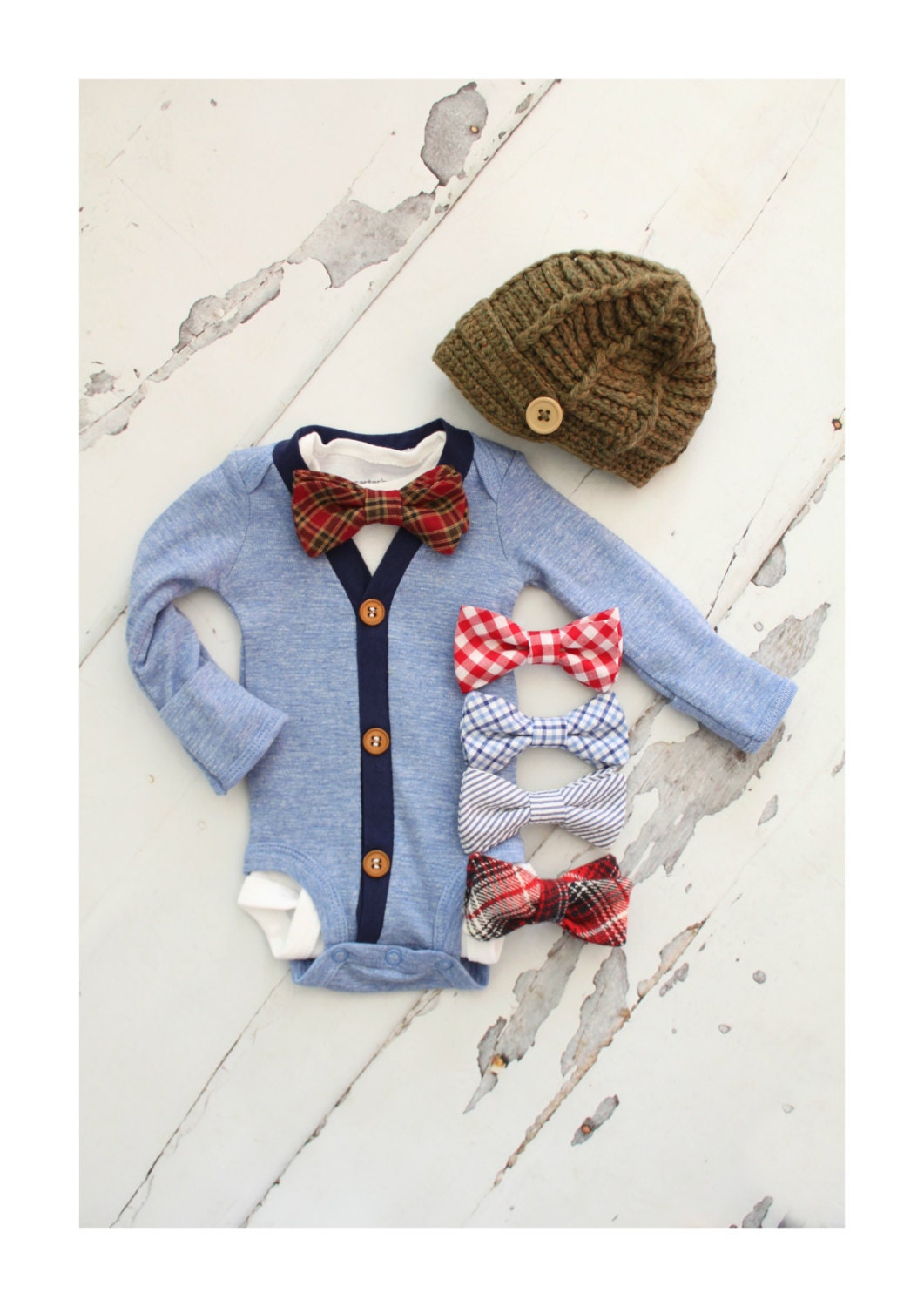Newborn Baby Boy Coming Home Outfit Set of up to 2 Items.