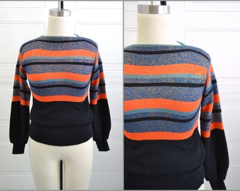 1970s Kitty Hawk Striped Sweater