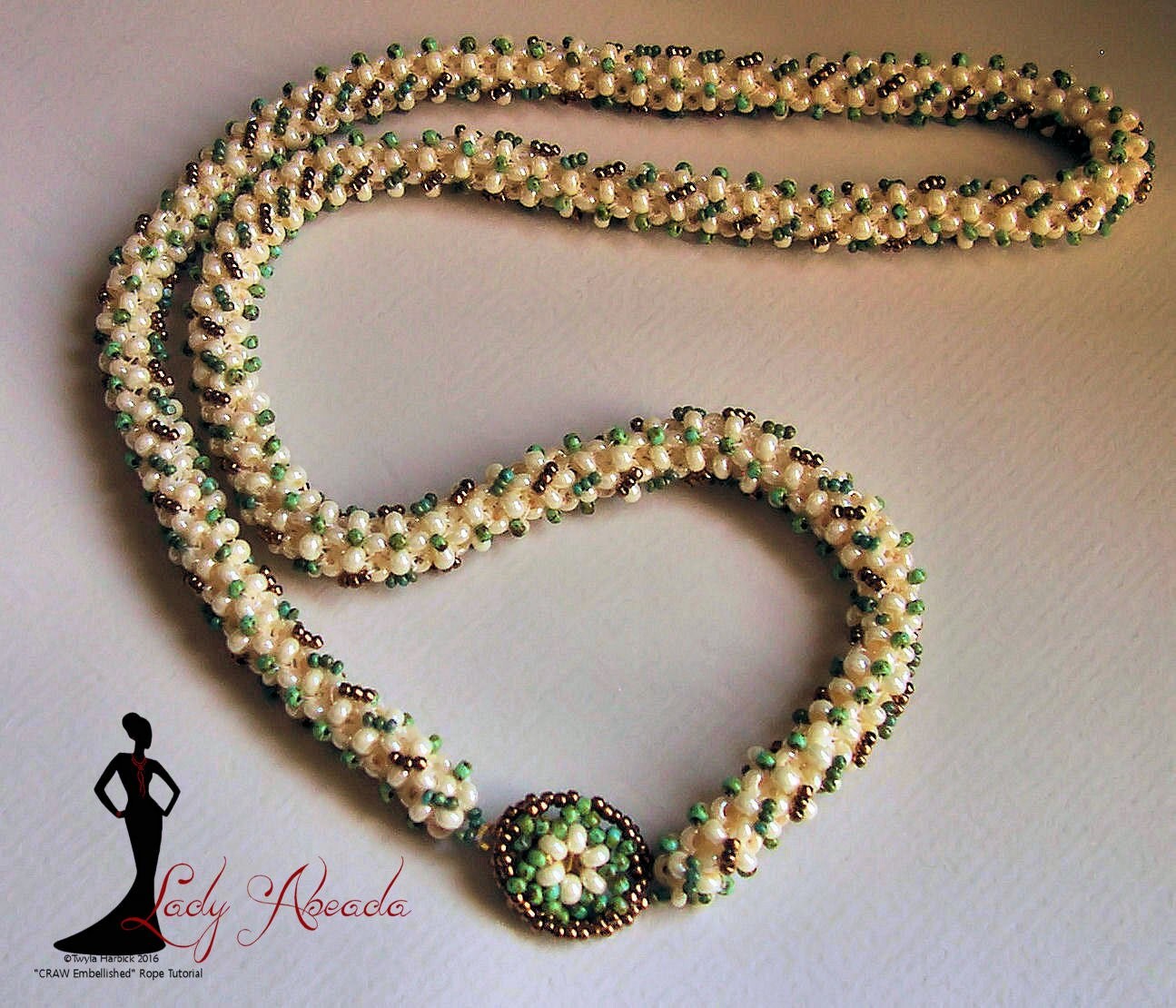 Beaded rope tutorials CRAW embellished rope beaded jewelry