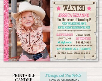vintage cowboy invitation boy birthday cowgirl rodeo il_340x270.1066278272_ndp9 vintage cowboy invitation boy birthday cowgirl rodeo,Wanted Poster Birthday Invitations