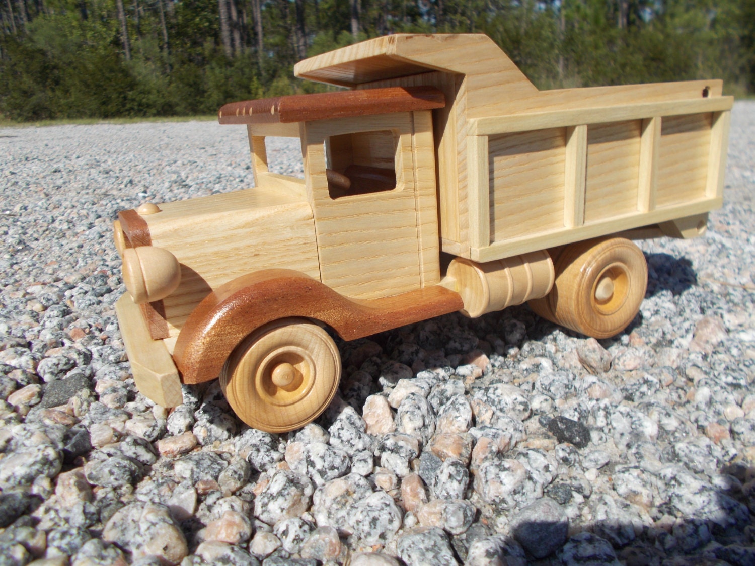 Wooden Dump Truck