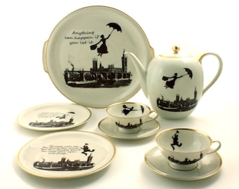 mary poppins tea set