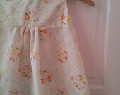 REDUCED: Vintage Inspired Handmade Floral Infant/Baby Dress
