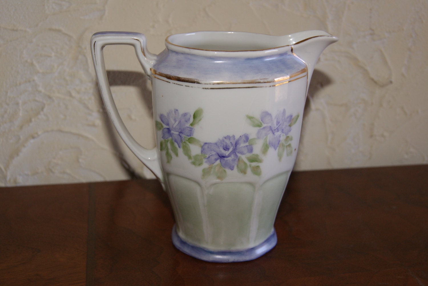 Vintage Porcelain ZEH SCHERZER Bavaria Pitcher Or Creamer