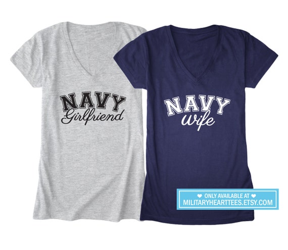 Custom Navy Tshirt Navy Wife Shirt Navy By Militaryhearttees 9163