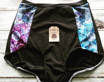 High Waist Swim Bottoms - Women's high waisted swimsuit bottoms, bikini bottoms, high waisted bikini, plus size swimwear