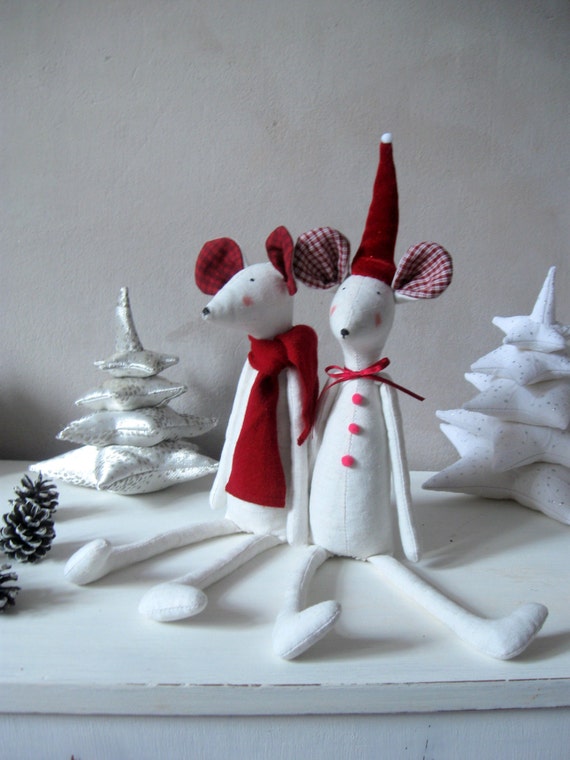 items similar to christmas mice christmas decor santa items similar to christmas mice christmas decor santa