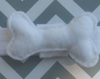 Bone Clip, Bone Headband, Bone Hair Accessory, Pebbles Bone, Pebbles Hair Accessory, Pebbles Inspired, Handmade Bone