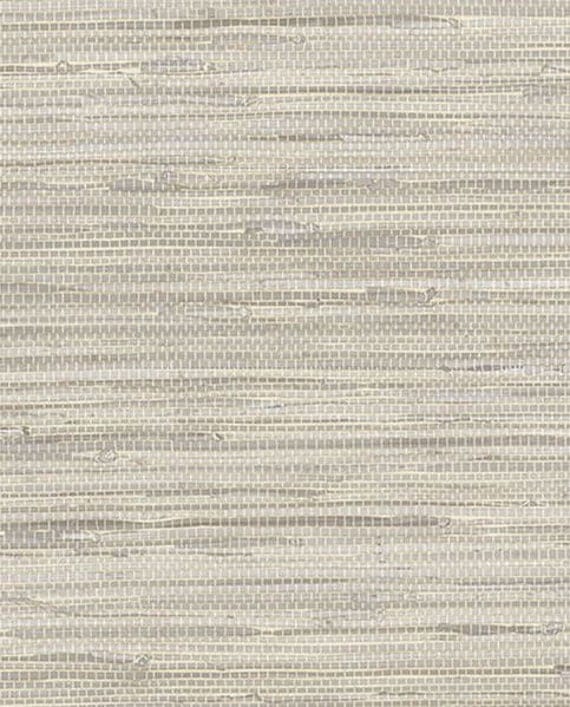 Taupe Simulated Grasscloth Wallpaper Visual Texture Woven