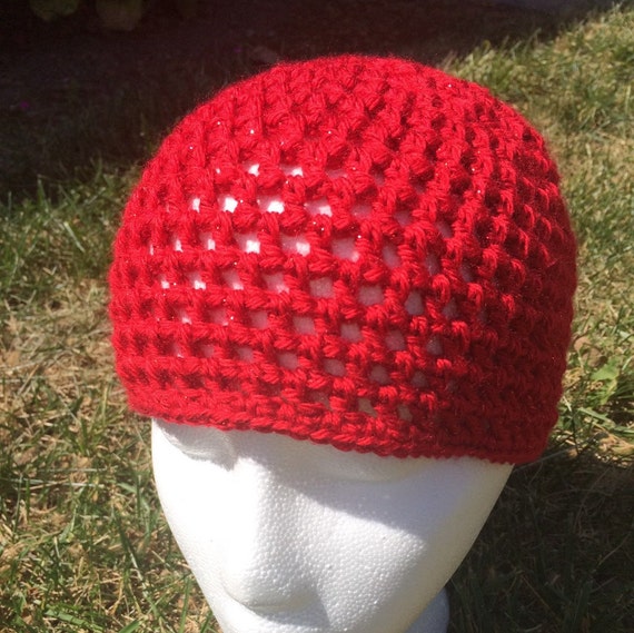 Download Crochet mesh hat crochet mesh beanie crochet net hat