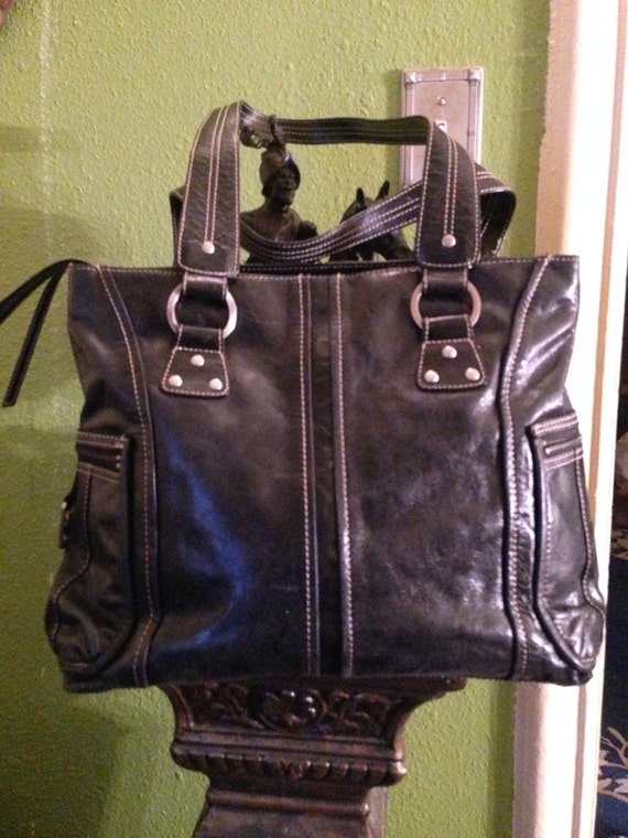 Vintage Kenneth Cole Leather Handbag