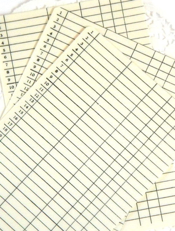 Vintage Ledger Paper. Lined Paper. Junk Journal Paper.