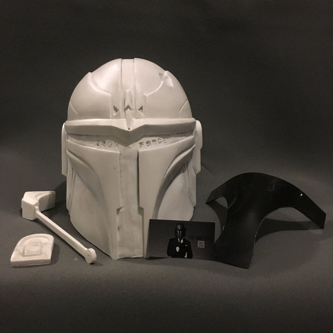 The Variant KIT Unfinished Mandalorian Helmet
