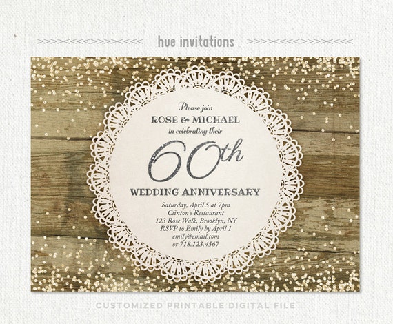 Silver Jubilee Wedding Anniversary Invitation Cards 8