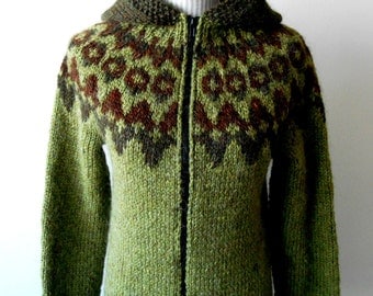 Wool Hooded Sweater