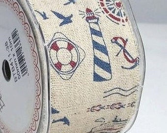 Nautical ribbon | Etsy