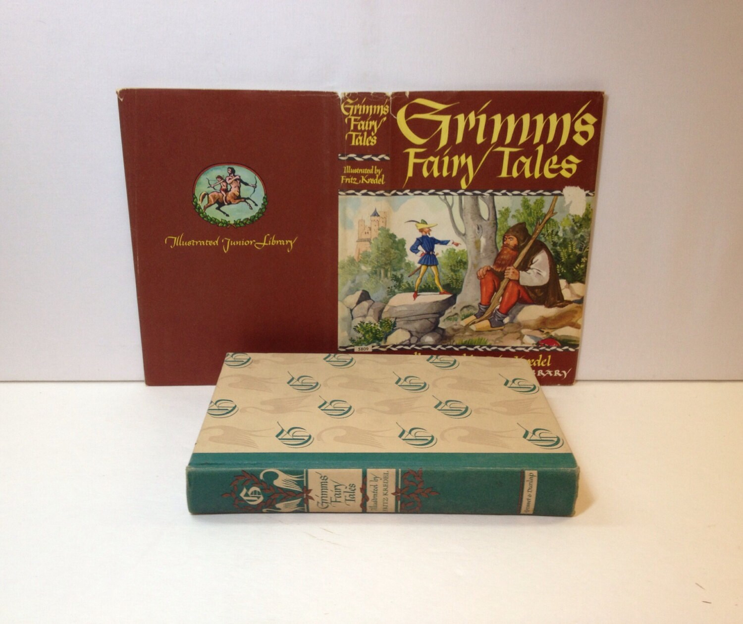 Vintage Grimms Fairy Tales Book Grimms Fairy Tales Vintage