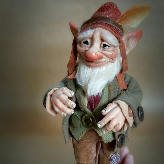 Custom Medium Ooak Fantasy Fae Poseable Art Doll By Faunleyfae